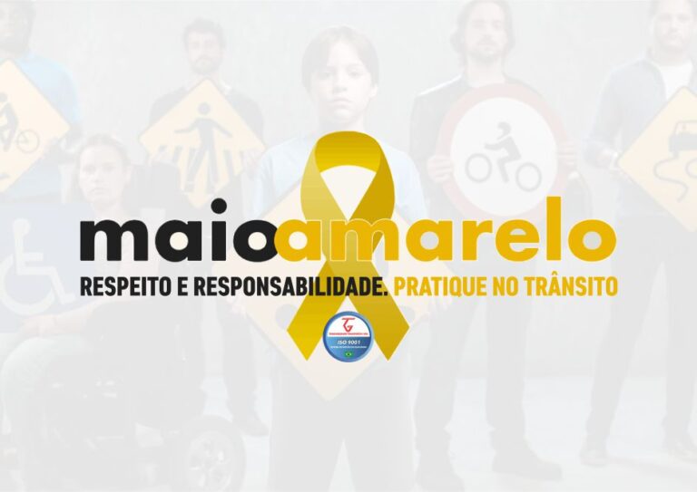 Maio Amarelo Respeito E Responsabilidade Pratique No Transito